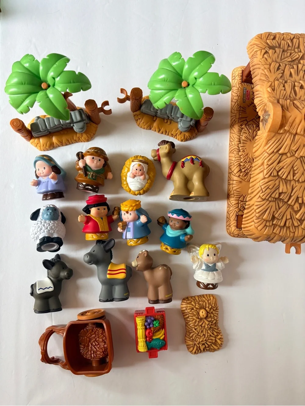 Fisher Price Little People Deluxe Christmas Story Nativity Playset